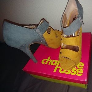 Charlotte Russe Peep Toe Heels 👠